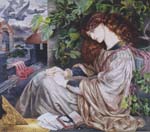 Spencer Museum of Art (Lawrence-Kansas) - Pia de Tolomei (Dante Gabriel Rossetti - 1868)